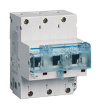 Hager HTN390E SLS-Schalter 3 polig E-Charakteristik 100A für Hutschienenmontage