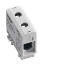 Hager K50AL Anschlussklemme für Aluminium und Kupferleitungen, 2,5mm²-50mm², grau