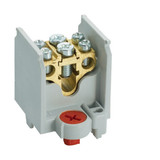 Hager K64 Hauptleitungsabzweigklemme,  1 polig, je Pol 1x35mm² - 2x25 mm²