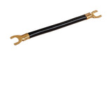 Hager K67K Kabelbrücke NYAF 10 mm², 100mm lang, Gabel, Farbe schwarz