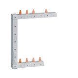 Hager KCF963L Phasenschiene senkrecht 63A links L1N-L2N-L3N zu L1L2L3N 125mm 2-reihig