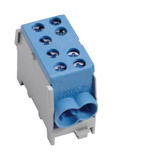 Hager KH35N Hauptleitungsabzweigklemme 1polig, 2x35mm²-2x25mm², IP20, Farbe: Blau