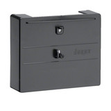 Hager KJ04Z Plombierhaube, univers Z, für Wechselstromzählersteckklemme, KJ10S