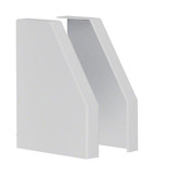 Hager L22397035 Endstück Paar schnittkaschierend zu Rangierkanal RK 190x150mm lichtgrau