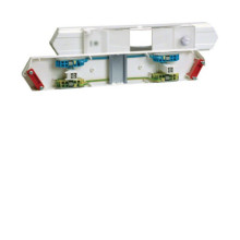 Hager L24039016 Automateneinbaueinheit 3PLE mit Klarsichtklappe hfr C-Profil verkehrsweiß