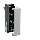 Hager L250A Anschlussmodul mit Anschlussklemmen, Al 10-70mm²,Cu 1,5-70mm²,Sammelschiene 60mm