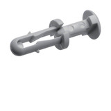 Hager L5067 Spreizniet zur Befestigung Bohrdurchmesser 6mm Klemmstärke 3-8mm halogenfrei