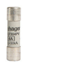 Hager LF304PV Sicherungseinsatz für Photovoltaikanwendungen 10x38mm 1000V DC 4A