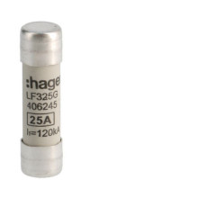 Hager LF325G Zylindersicherungen für industrielle Anwendungen 10x38mm gG 25A 500V AC 120kA