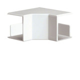 Hager LF4004049016 Inneneck halogenfrei zu Leitungsführungskanal LF 40x40mm verkehrsweiß