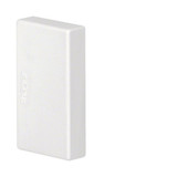 Hager LFF2003569016 Endstück schnittkaschierend halogenfrei zu LF/LFF 20x33mm verkehrsweiß