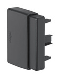 Hager LFF6006069011 Endstück einstellbar halogenfrei zu LF 30,40,60x60mm graphitschwarz