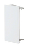 Hager LFS6010069016 Endstück aus Stahlblech zu Leitungsführungskanal LFS 60x100mm verkehrsweiß