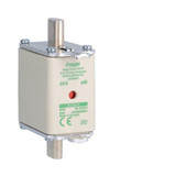 Hager LNH00080M6A NH-Sicherungseinsatz NH00 690V aM 80A Kombimelder Grifflasche spannunsgführend