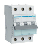 Hager MBN306 Leitungsschutzschalter 3 polig 6kA B-Charakteristik 6A 3 Module
