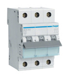 Hager MCN313 Leitungsschutzschalter 3 polig 6kA C-Charakteristik 13A 3 Module