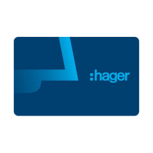 Hager RTH303X Karte für Kartenleser in Außenstation motion oder modular, 3er Pack