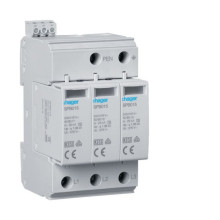 Hager SPB315 Überspannungsableiter T2 3P 40kA TNC Defektanzeige  Kontakt