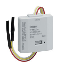 Hager TRM702A Funk Unterputz Binäreingang 2-fach mit Batterie