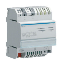 Hager TXA114 Spannungsversorgung KNX mit 1 Ausg. inkl. Drossel 320mA  1 Ausg. 24VDC, 640mA