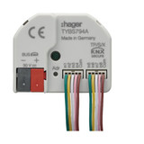 Hager TYBS794A Binäreingang 4-fach  LED Ausgänge, KNX Secure, UP
