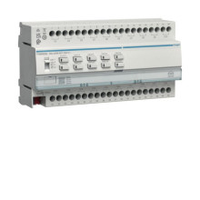 Hager TYMS620D Schalt-/Jalousieaktor 20/10fach KNX Secure, 16A, C-Last