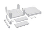 Hager U84LE Kabelanschlusskasten, univers, 324x307x149mm, IP54, SKII, leer für Erweiterung