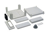 Hager U84LU Kabelanschlusskasten, univers, 324x307x149mm, IP54, SKII, unten leer