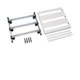 Hager UD32B2 Baustein, universN, 450x500mm, für Reiheneinbaugeräte waagerecht, 3x26 PLE