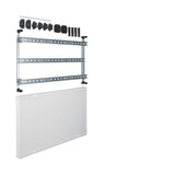 Hager UD33A1 Baustein, universN, 450x750mm, für Reihenklemmen waagerecht