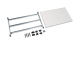 Hager UD33A1N Baustein, universN, 450x750mm, f. Reihenklemmen waag., 1Hutschiene verstellbar