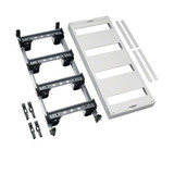 Hager UD41B1 Baustein, universN, 600x250mm, für Reiheneinbaugeräte waagerecht, 4x12 PLE