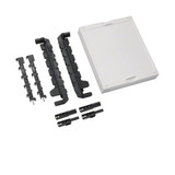 Hager UE21A0 Baustein, universN, 300x250mm, für Sammelschienensystem 40mm, 5 polig waagerecht