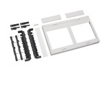 Hager UE22E4B Baustein, universN, 300x500mm, für 4 Trenner NH00 auf Sammelschienensystem 60mm