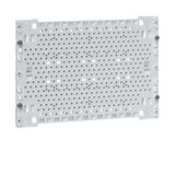 Hager UM00M0 Kunststoff-Montageplatte für Multimedia-Anwendungen, 175x250mm