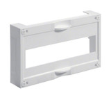 Hager US11A3 Berührungsschutzabdeckung, universN, 150x250mm, 1x 12PLE, Schlitz asymetrisch