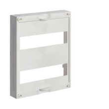 Hager US21A3 Berührungsschutzabdeckung, universN, 300x250mm, 2x 12PLE, Schlitzabstand 125mm