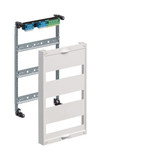 Hager UW31U Einbausatz, univ.FW, m. Hutschienen, f. Feldverteiler UP 3reihig, 450x250mm, QC