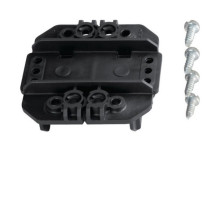 Hager UZ01Z2 Isolierstück, universN, für durchgehende Hutschienen