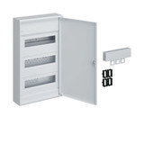 Hager VA36APZ Kleinv., Volta, APV, 3x12PLE, IP30, Tür und RJ45-Buchse