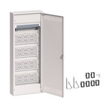 Hager VA60NW Multimedia, volta, APV, 5-reihig, mit geschlitzter Stahlblechtür, D