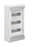 Hager VE312PN Kleinverteiler, vector, APV, IP65, 36PLE, UV-stabil, m. metr. Leitungseinführung