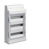 Hager VE318DN Kleinverteiler, vector, APV, IP65, 54PLE, mit Rangierkanal