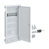 Hager VH48NW Multimedia, volta, HWV, 4-reihig, mit geschlitzter Stahlblechtür