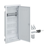 Hager VU48WWH Multimedia, volta, UPV, 4-reihig, mit geschlitzter Kunststofftür