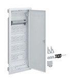 Hager VU60WWH Multimedia, volta, UPV, 5-reihig, mit geschlitzter Kunststofftür