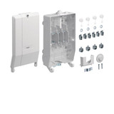 Hager ZAN334C Hausanschlusskasten, KH00, Baureihe K3, 1x3NH00, Polyesterdeckel