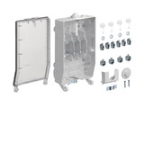 Hager ZAN334KL Hausanschlusskasten, KH00, Baureihe K3, 1x3NH00, Klarsichtdeckel