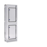 Hager ZAY750AT Zählerfeldabdeckung, Zubehör, IP54, 750 mm, Klarsicht, mit Tür, für 3.HZ