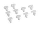 Hager ZAY88079 Verriegelung für die obere Frontblende, Ersatzteil, ZAS, 10 Stück